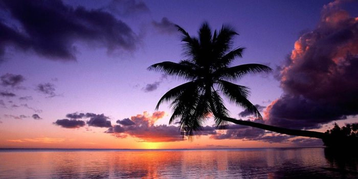 1600x1200 Cute Baby HD Wallpaper: Island Sunset Wallpapers