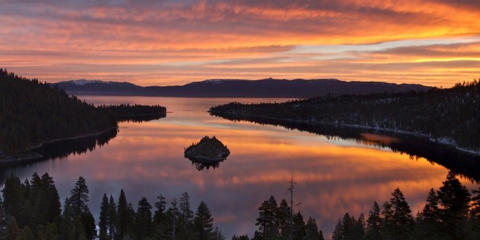 1920x1200 Download, Trees, Cute,lake, Water, Clouds, Free, Display, Colored