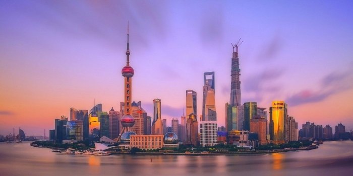1332x850 Wallpaper dawn, morning, China, Shanghai images for desktop, section