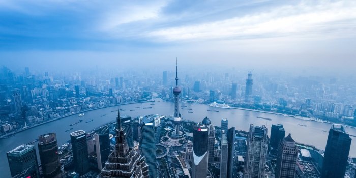 2880x1800 Download wallpapers Shanghai, Oriental pearl, TV tower, China