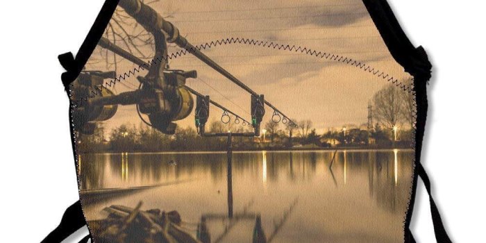 1000x1000 Amazon.com: Sunset Fishing Wallpaper Multifunctional Lunch Tote Bag