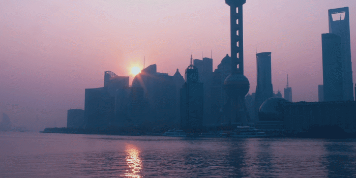 1920x1080 TIMELAPSE sunrise morning shot of Shanghai skyline central business  district over Huangpu river. 4K UHD Stock Video Footage - Storyblocks Video