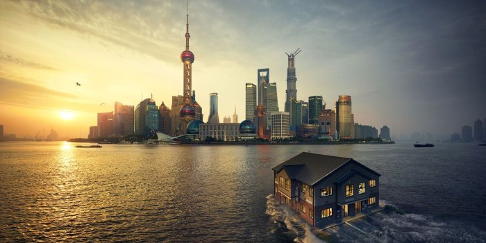 1920x1080 Shanghai Sunset View Wallpaper - Wallpaper Stream