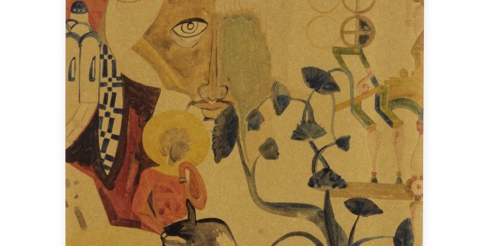 2700x3000 Russian Icons on Metallic Gold Wallpaper