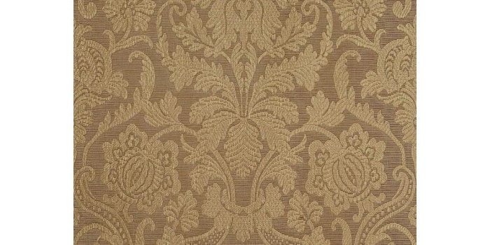 1000x1000 Cheryl Wallpaper in Metallic Gold on Chestnut