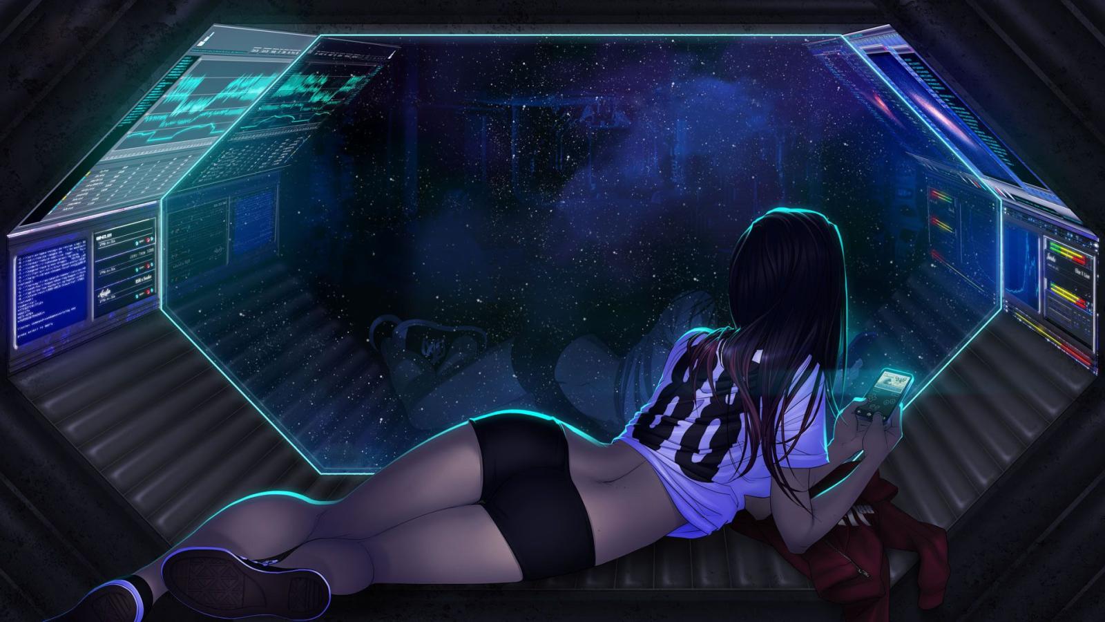 1920x1080 Anime Gamer Girl Wallpapers on MarkInternational.info