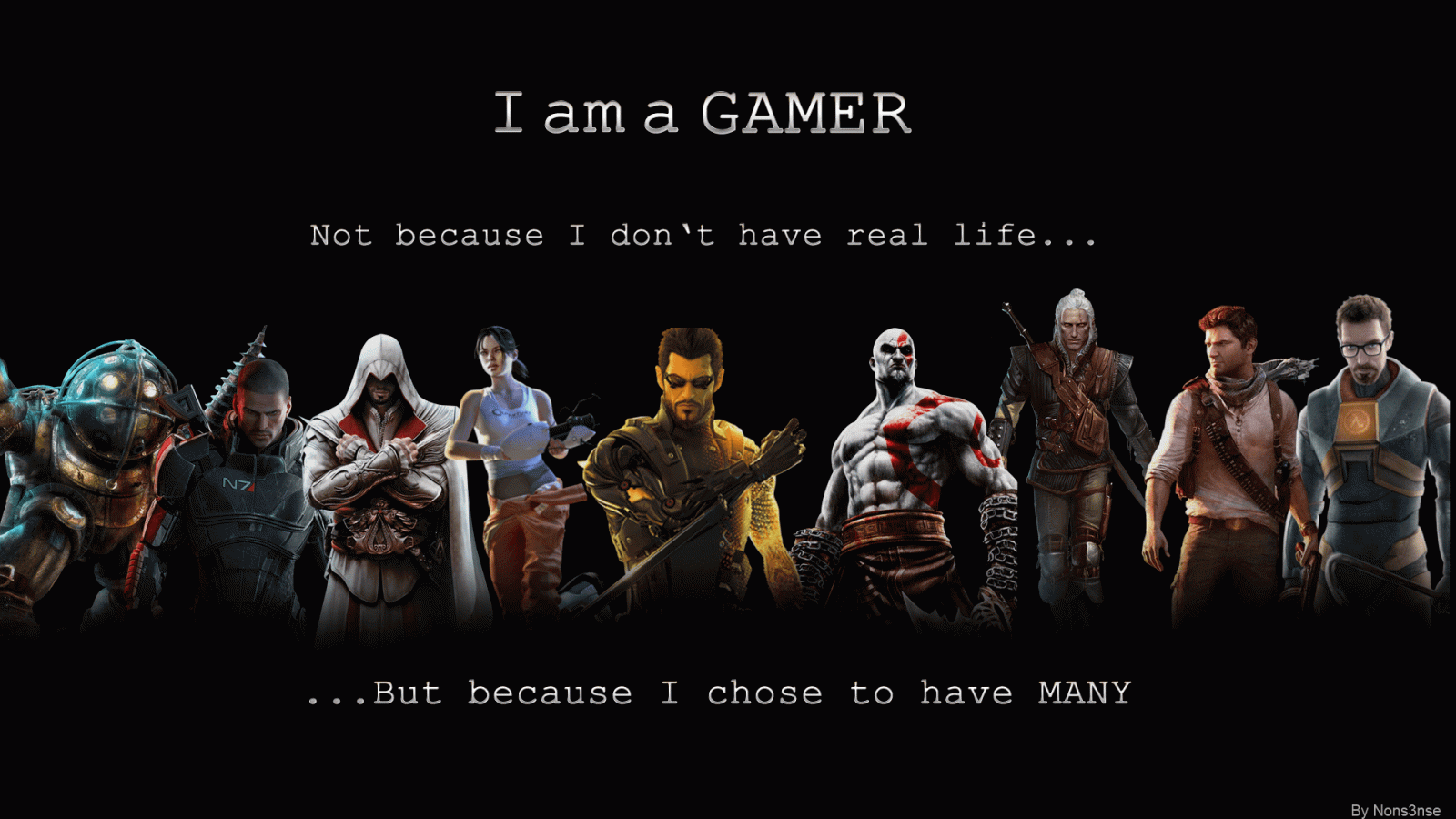 1920x1080 I Am A Gamer Wallpapers