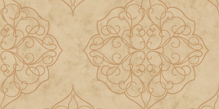 2400x2244 York Wallcoverings BH8341 Kashmir Rose Window Wallpaper beige, tan,  metallic gold