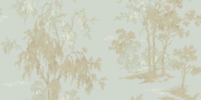 1000x1000 York Wallcoverings Gold Leaf GF0766 Metallic Scenic Wallpaper in aqua/  metallic gold/ pale green/ cream