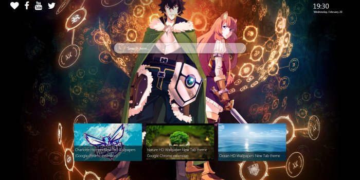 1919x975 Shield Hero Anime Wallpaper New Tab - New Tabsy