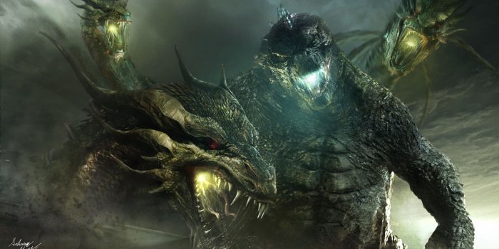 2880x1652 Godzila King of Monsters 3D Wallpaper by InkVeil Matter #4756