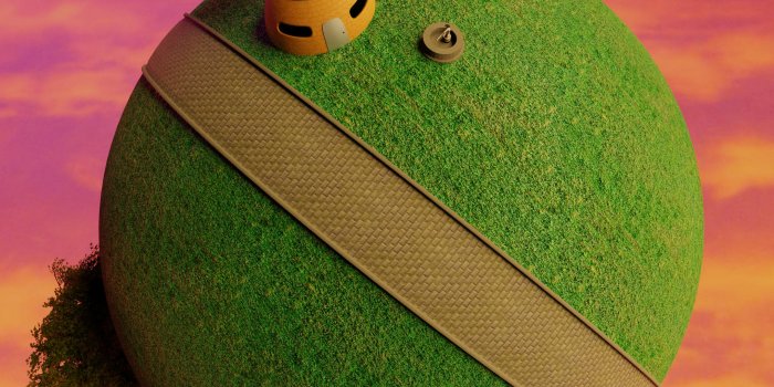 2160x3840 4k Wallpaper of King Kai planet I made in 3D while ago : dbz