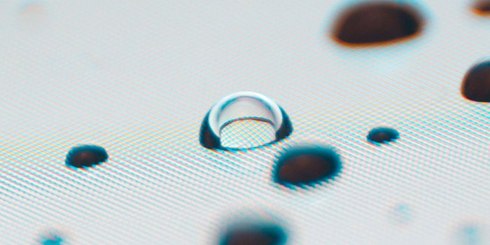 3840x2400 Dots Drop Water Zoom Bokeh Minimal Simple Pattern Background 4k HD