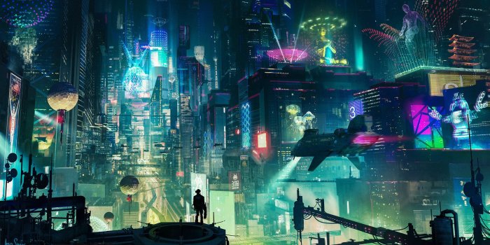1920x1049 Cyberpunk City, HD Artist, 4k Wallpapers, Images, Backgrounds