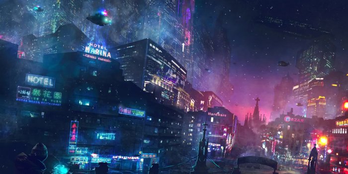 1920x1080 Cyberpunk City Live Wallpaper - DesktopHut