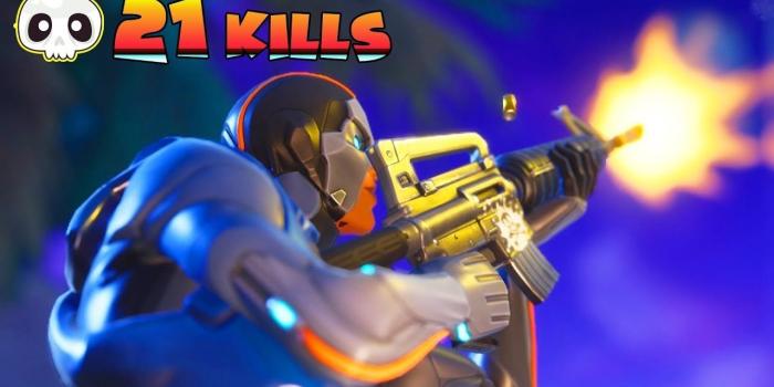 1280x720 FaZe Replays 21 KILL SOLO WIN - Fortnite Battle Royale | Twitch