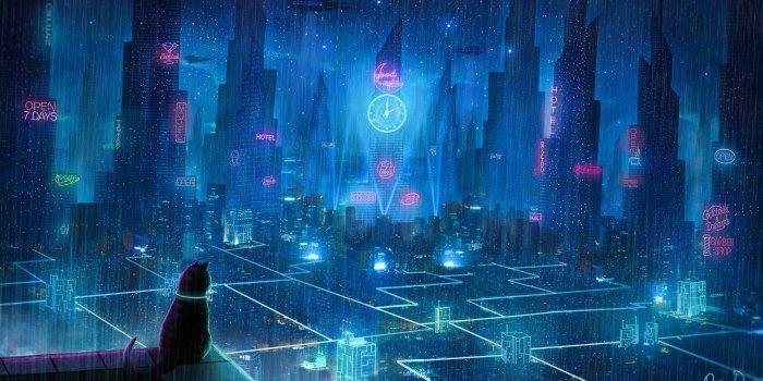 3840x2160 Wallpaper 4k Cat Rain Dream Cyberpunk City 4k 4k-wallpapers, 5k