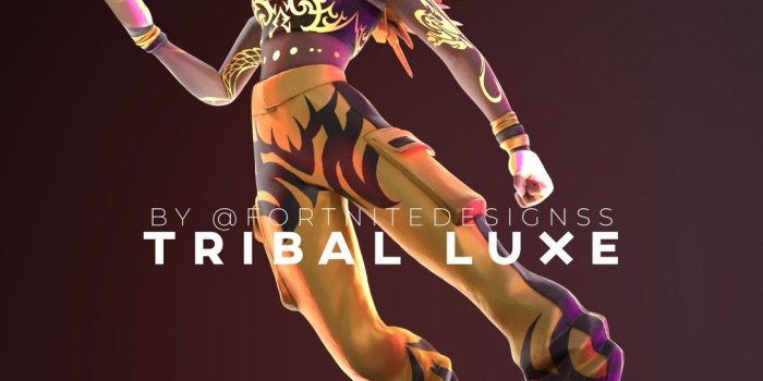 1083x1200 Tribal Luxe Style Concept Fortnite 
