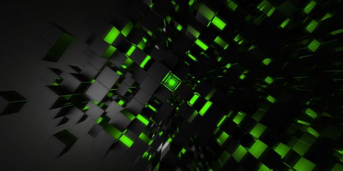 2560x1440 Free download wallpaper green cubes 2560x1440 [2560x1440] for your