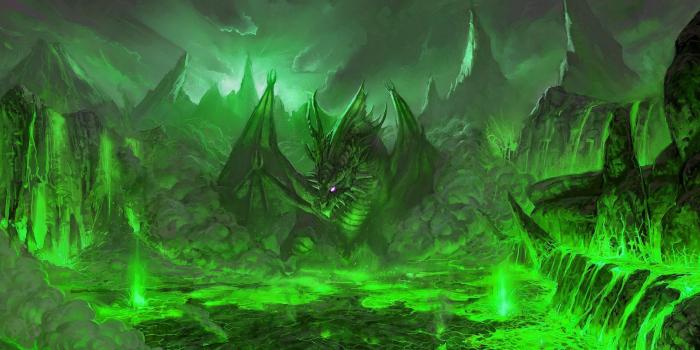 2560x1440 Green Dragon in Volcano Images - Wallpapers Browse