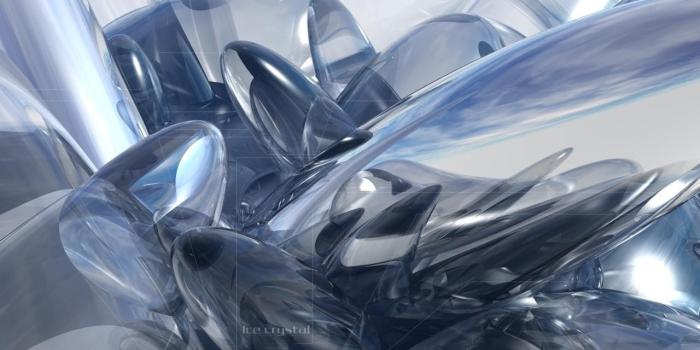 1280x1024 Desktop Wallpapers » 3D Backgrounds » Ice Crystal V1 » www