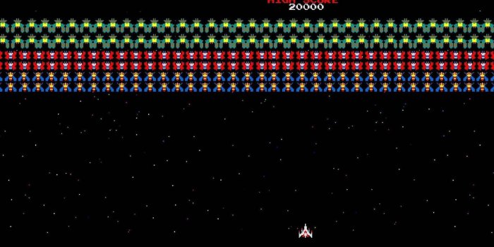 1920x1080 Galaga HD Wallpaper 16 - 5760 X 1080
