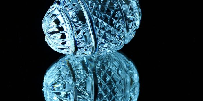 3674x2939 3034219 blue ice, crystal, cut glass, egg, facets, mirror image
