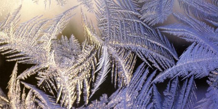 1024x768 Ice Crystals Close Up - Natural Phenomenon Wallpaper