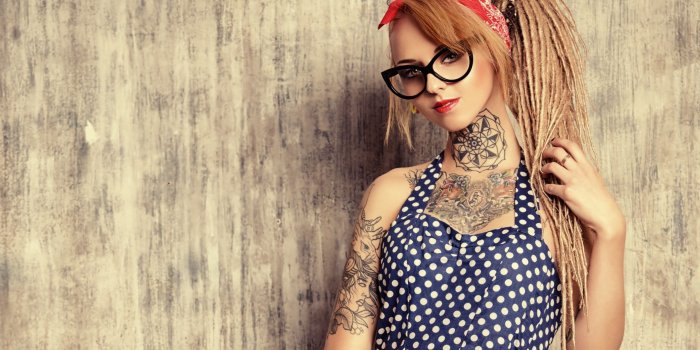 2560x1600 Devusa Tattoo Girl ❤ 4K HD Desktop Wallpaper for 4K Ultra HD TV