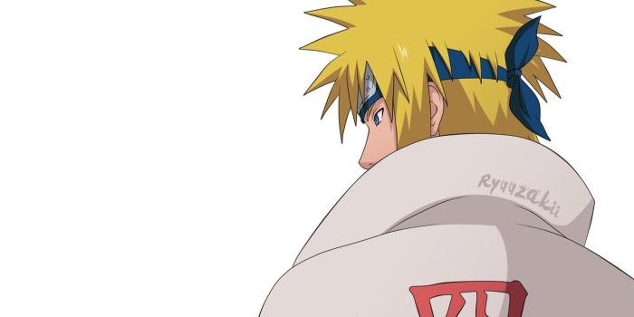 1332x850 Wallpaper back, Naruto, Naruto, Hokage, Minato, Namikaze images for