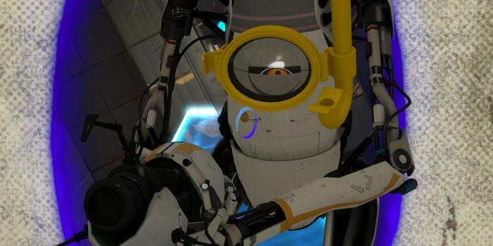 1280x1024 P-Body & Atlas images Portal 2 Co-Op HD wallpaper and background