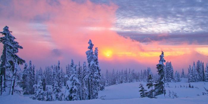 1920x1080 45+ Pink Sky Snow Sunset Wallpapers - Download at WallpaperBro