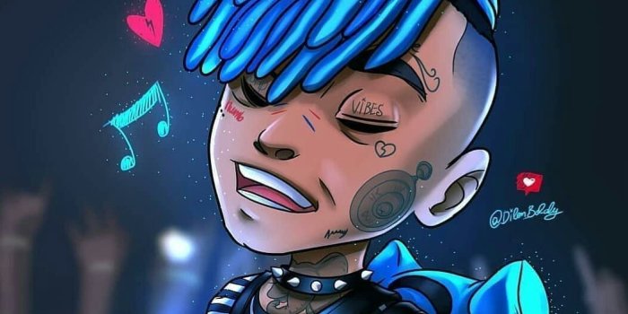 1054x1054 24+] Cartoon XXXTentacion Wallpapers on WallpaperSafari