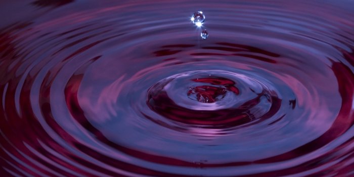 1920x1080 Download wallpaper 1920x1080 water, lilac, purple, drop, splash hd