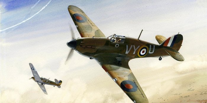 1248x1024 Picture Fighter aircraft Airplane Hawker Hurricanes Painting Art