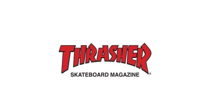 736x1308 cafa2960 Thrasher Skate Magazine Logo Sticker