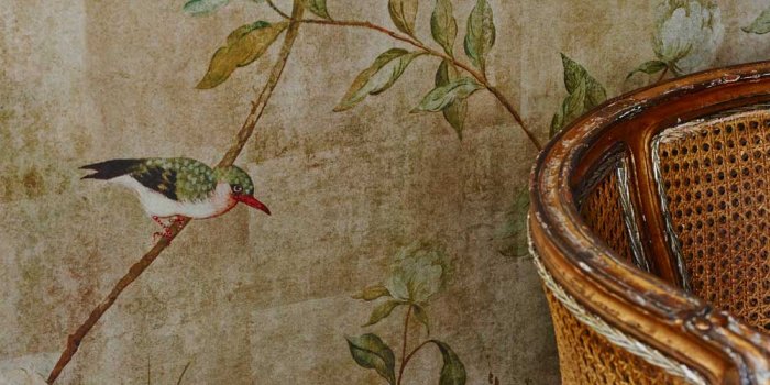 1000x1335 Chinoiserie by Sidney Paul & Co - Gold - Mural - SPW0018-01