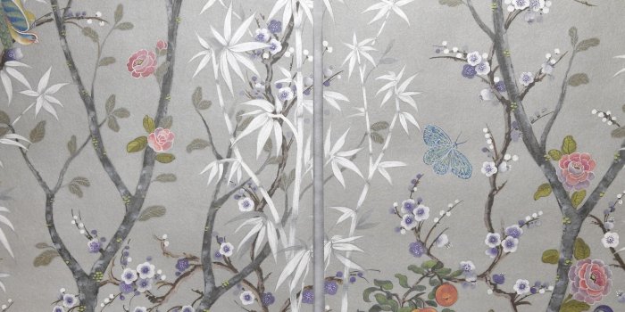 1900x2850 The English Decoratives Chinoiserie Wallpaper panels by English