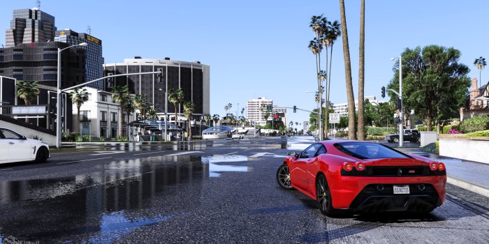 8176x4281 Gta V/Ferrari 5k Retina Ultra HD Wallpaper | Background Image