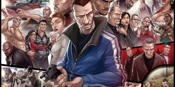 2880x1800 GTA 4 Characters ❤ 4K HD Desktop Wallpaper for