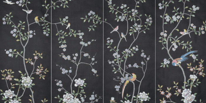 909x911 China Hand Embroidery Silk Wallpaper, China Hand Embroidery Silk