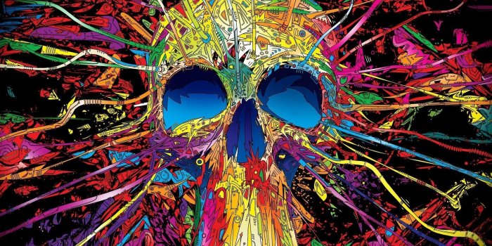 1920x1080 Trippy Skull Wallpapers - Top Free Trippy Skull Backgrounds