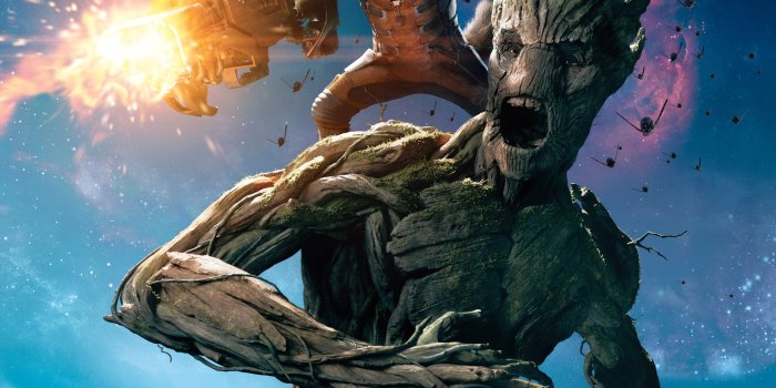 3491x5000 Rocket Raccoon And Groot From Marvel's Guardians Of - Guardians Of