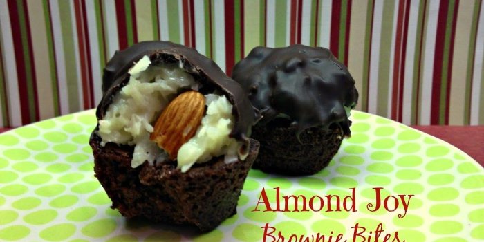 1024x768 Almond Joy Brownie Bites - An Affair from the Heart