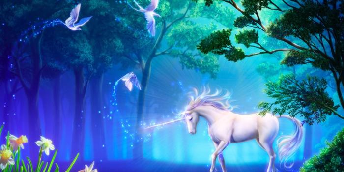 1600x1200 1600x1200 Unicorn Doves Trees Sea Magic desktop PC and Mac wallpaper