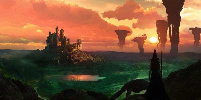 2560x1440 Castle & Witch Wallpapers - Magic Hd (#546042) - HD Wallpaper Download