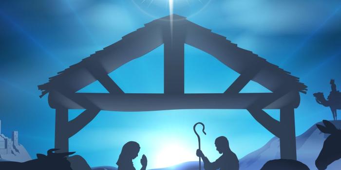 2048x2048 61+ Christmas Nativity Wallpapers on WallpaperPlay