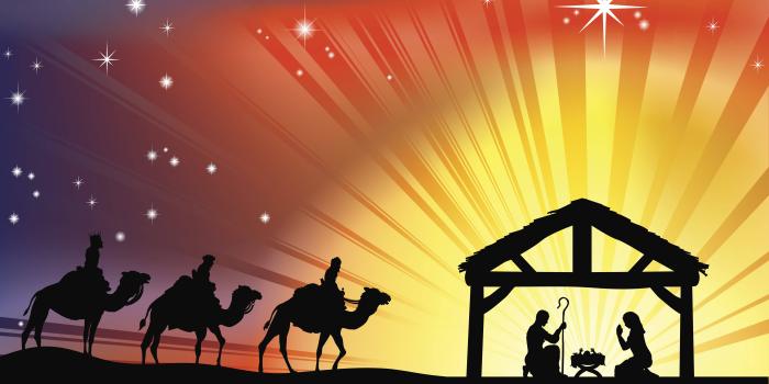 6984x4608 Nativity Scene Backgrounds