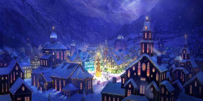 1920x1200 Christmas Scene Background (43+ pictures)