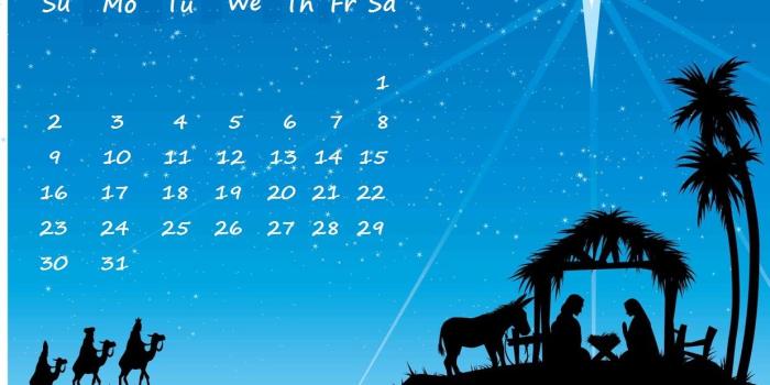 1238x960 December 2018 iPhone Calendar Wallpaper | Max Calendars